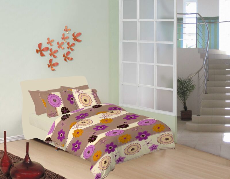 Modern Floral Fantasy Bedding Set